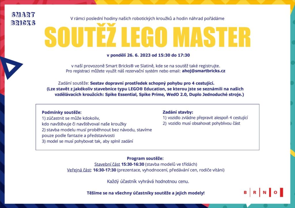 Soutěž LEGO Master