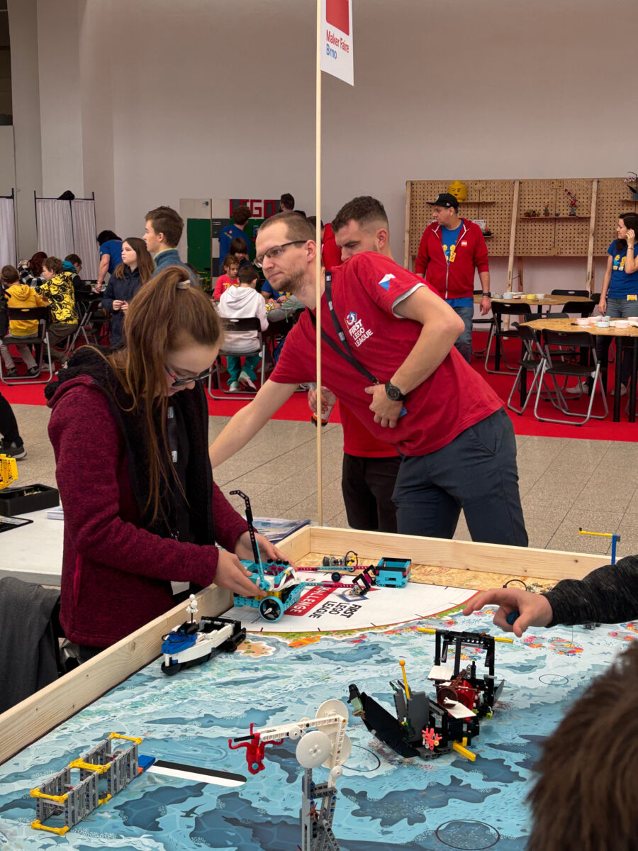 First Lego League na Maker Faire Brno