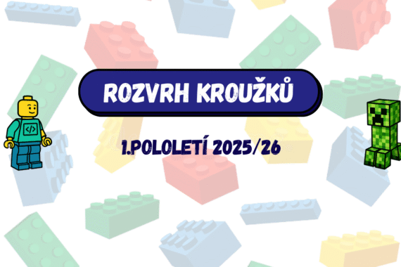 Rozvrh kroužků na 1.pololetí 2025/26