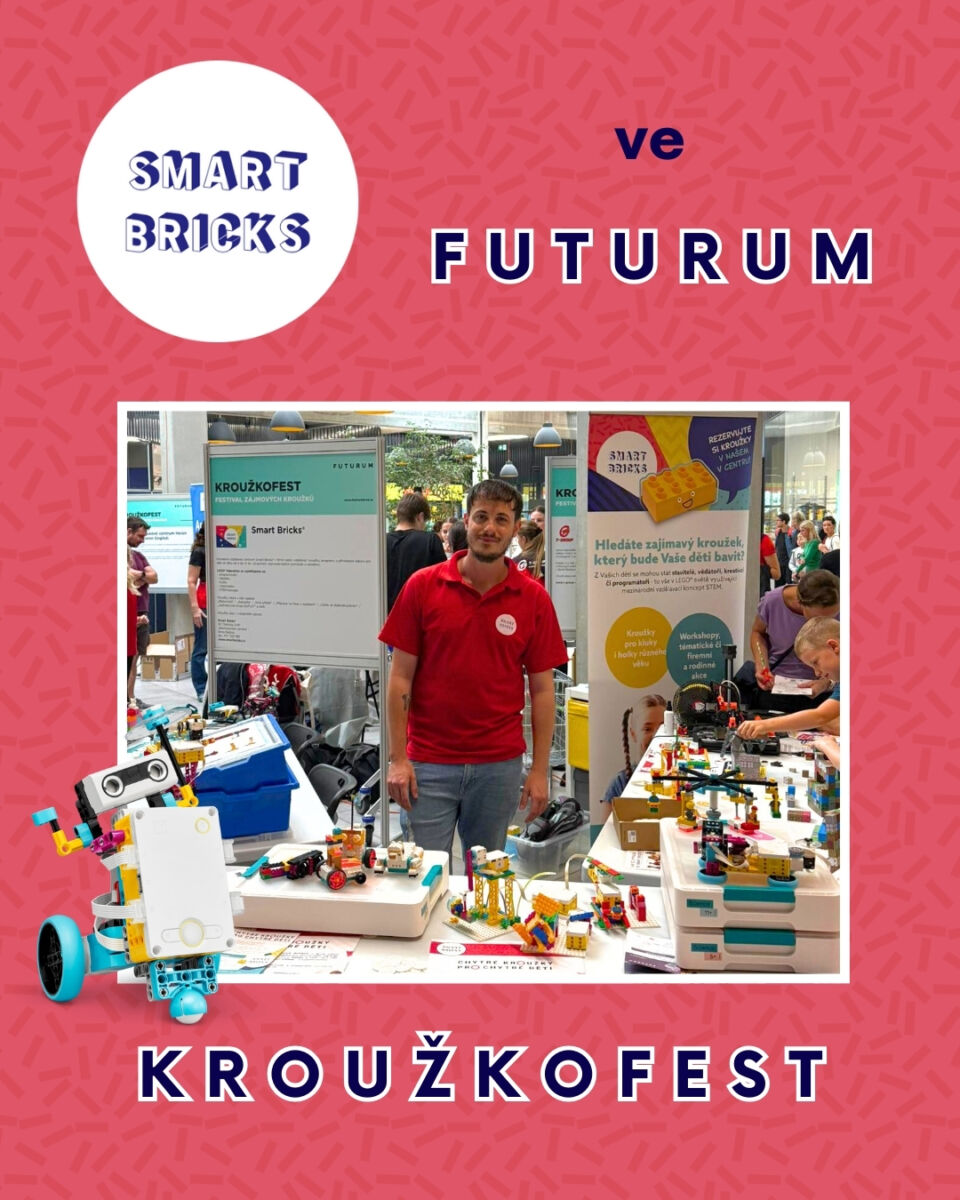 Smart Bricks na Kroužkofestu ve Futurum Brno