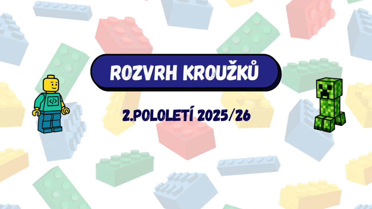 Rozvrh kroužků na 2.pololetí 2025/26
